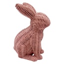 Decoratie konijn 12x7x17 cm