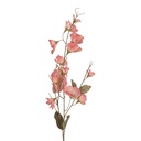Decoratie tak met bloemen 88 cm