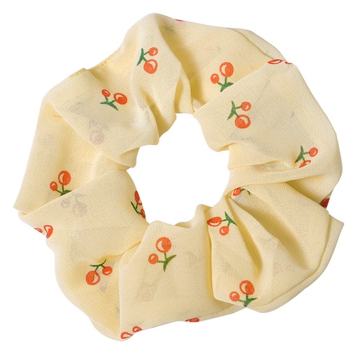 Haarelastiek beige Ø 10x2 cm