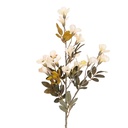 Decoratie tak met bloemen 100 cm