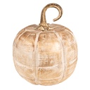 Decoratie pompoen Ø 18x21 cm