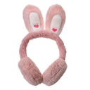 Oorwarmer kind roze