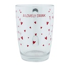 Theeglas 11x8x11 cm / 300 ml
