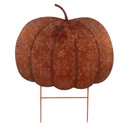 Tuinprikker pompoen 77x3x93 cm