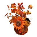 Decoratie pompoen Ø 15x35 cm