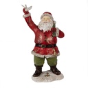 Decoratie kerstman 13x10x23 cm