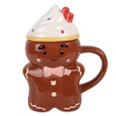 Mok met deksel 12x8x15 cm / 250 ml