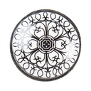 Pomello per Porta Nero Bianco Ø 3x2 cm / S3 cm