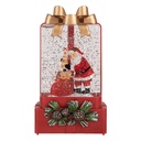 Sneeuwbol met LED 10x6x18 cm / 3xAAA
