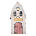 Decoratie huis 12x11x23 cm