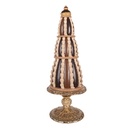 Décoration gâteau Marron Couleur or Ø 21x56 cm