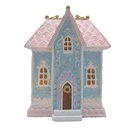 Decoratie huis met LED 12x9x15 cm