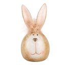 Decoration Rabbit Beige Ø 11x21 cm
