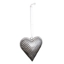 Decoratie hanger hart 10x2x10 cm
