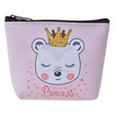 Portemonnee 10x8 cm roze