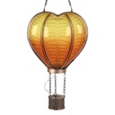 Decoratie luchtballon op zonne-energie 15x9x17/45 cm