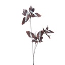 Decoratie tak met vlinders 10x10x65 cm