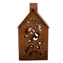 Decoratie huis 11x15x26 cm