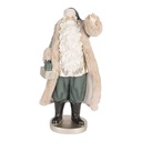 Decoratie kerstman 20x15x42 cm