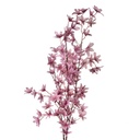 Decoratie tak met bloemen 15x7x112 cm