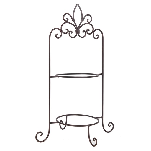 Etagère voor 2 borden 38x30x57 cm