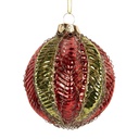 Kerstbal Ø 7x8 cm