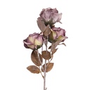 Decoratie tak met bloemen 83 cm