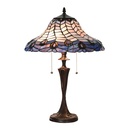 Tafellamp Tiffany Ø 40x60 cm E27/max 2x60W