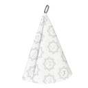 Dishcloth White Grey Ø 80 cm