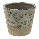 Decoratie bloempot Ø 12x10 cm