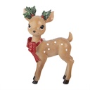 Decoratie rendier 9x5x14 cm