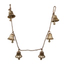 Decoratie hanger bellen 9x9x135 cm