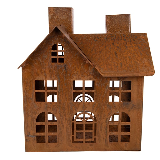 Decoratie huis 11x19x21 cm