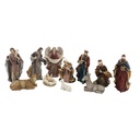 Kerstgroep (set van 11) 10x5x15 cm