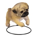 Decoratie hond 18x12x14 cm