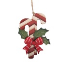 Decoratie hanger zuurstok 9x1x13 cm