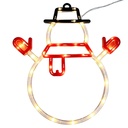 Wandlamp Sneeuwpop 31x3x35 cm