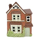 Waxinelichthouder huis 13x9x17 cm