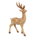 Decoratie hert 19x7x30 cm