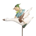 Tuinprikker kabouter 42x9x122 cm