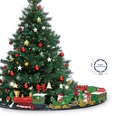 Decoratie Kerst trein Ø 56x5 cm