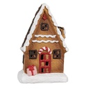 Decoratie huisje 10x7x15 cm