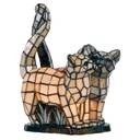 Tafellamp Tiffany katten 27x18x35 cm E14/max 1x40W