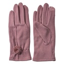 Handschoenen 9x23 cm paars