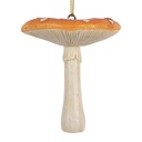 Decoratie hanger paddenstoel Ø 7x8 cm