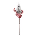 Decoratie Kerst 12x9x38 cm
