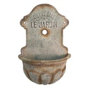 Decoratie muurfontein 46x24x69 cm