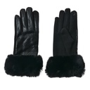 Handschoenen 14x23 cm zwart