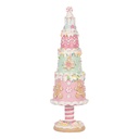 Decoratie kerstboom Ø 8x26 cm
