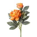 Decoratie tak met bloemen 73 cm